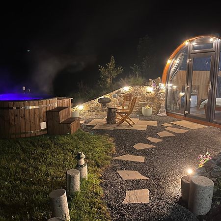 Hilltop Hideaway - Secluded Pod With Private Hot Tub Ньюри Экстерьер фото